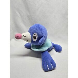 Tomy Pokemon Popplio Blue Seal Doll Nintendo 2017 Plush Stuffed Animal Toy